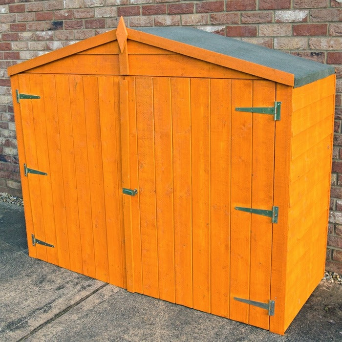 Loxley 7' x 3' Overlap Apex Bike Shed | Sheds.co.uk