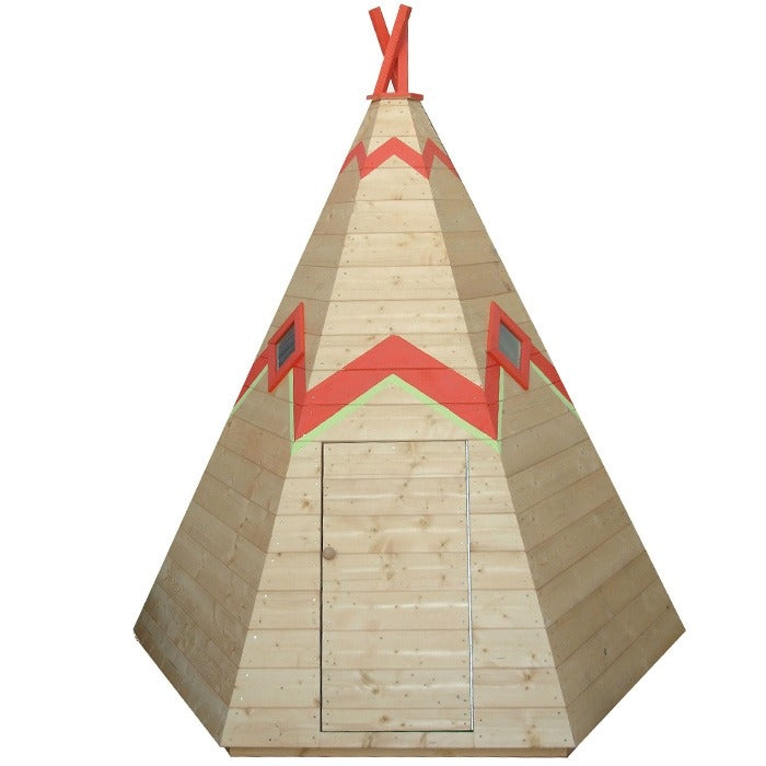 Loxley 7' x 6' Toffee Playhouse | Sheds.co.uk