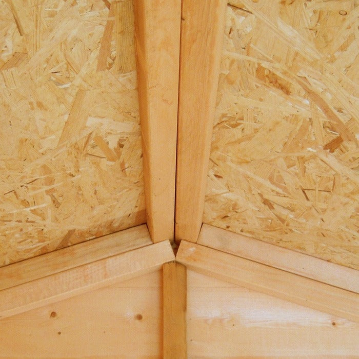 Loxley 7' x 7' Double Door Shiplap Apex Shed | Sheds.co.uk