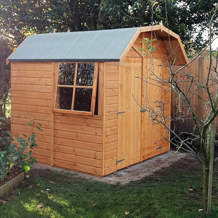 Loxley 7' x 7' Double Door Shiplap Barn | Sheds.co.uk