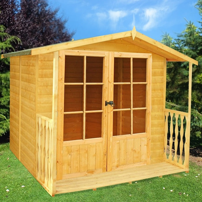 Loxley 7' x 7' Falmouth Summer House | Sheds.co.uk