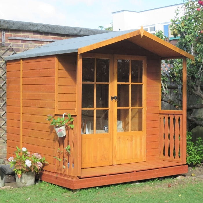 Loxley 7' x 7' Falmouth Summer House | Sheds.co.uk