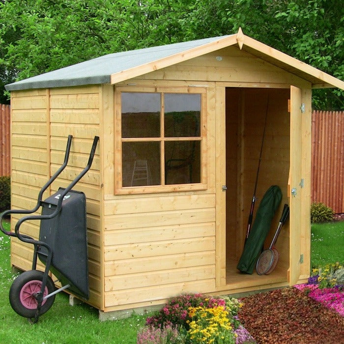 Loxley 7' x 7' Shiplap Apex Shed | Sheds.co.uk