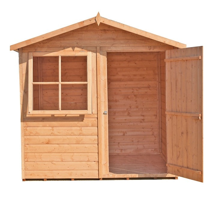 Loxley 7' x 7' Shiplap Apex Shed | Sheds.co.uk