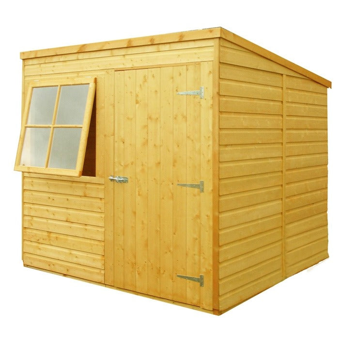 Loxley 7' x 7' Shiplap Pent Shed | Sheds.co.uk