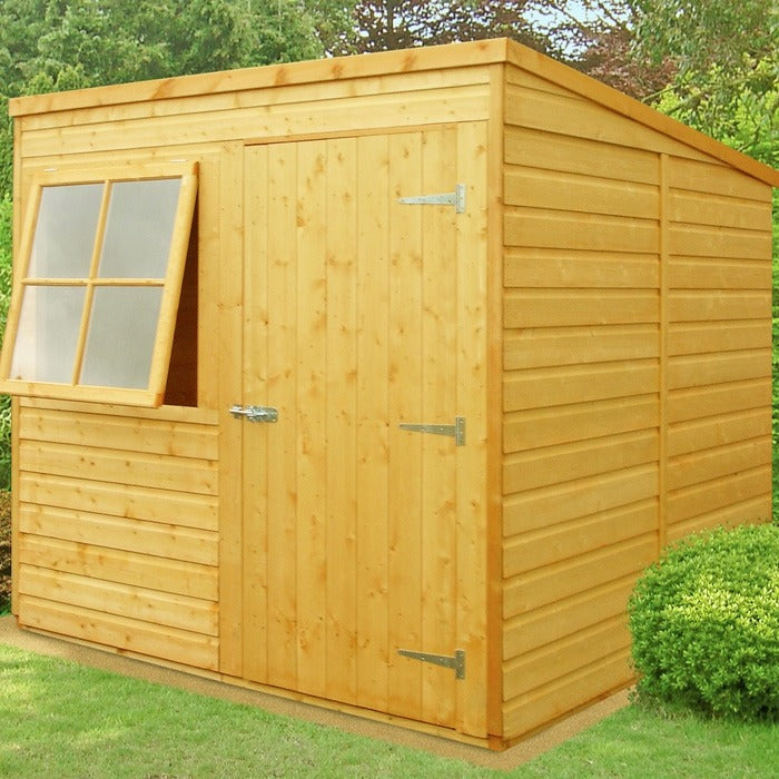 Loxley 7' x 7' Shiplap Pent Shed | Sheds.co.uk