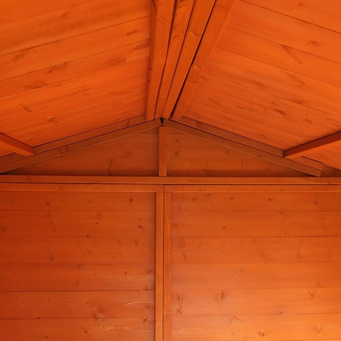 Loxley 7' x 7' Traditional Shiplap Apex Shed | Sheds.co.uk