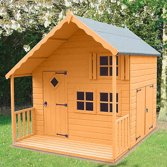 Loxley 7' x 8' Bubblegum Playhouse | Sheds.co.uk