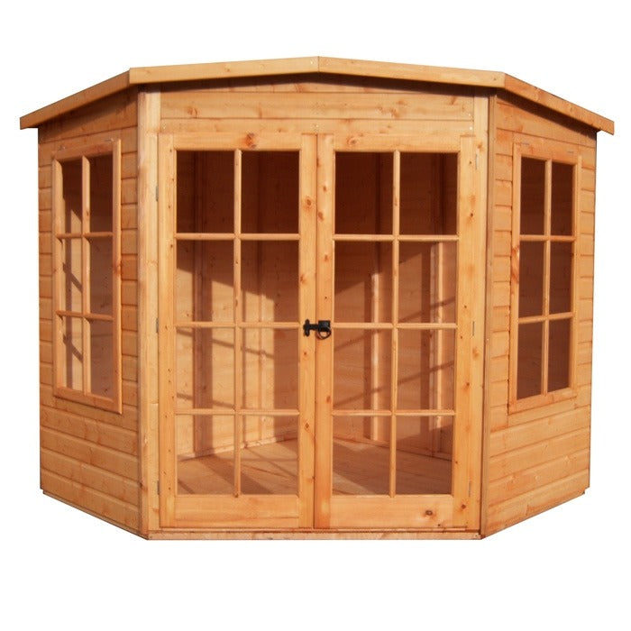 Loxley 7' x 7' Oxhill Corner Summer House | Sheds.co.uk