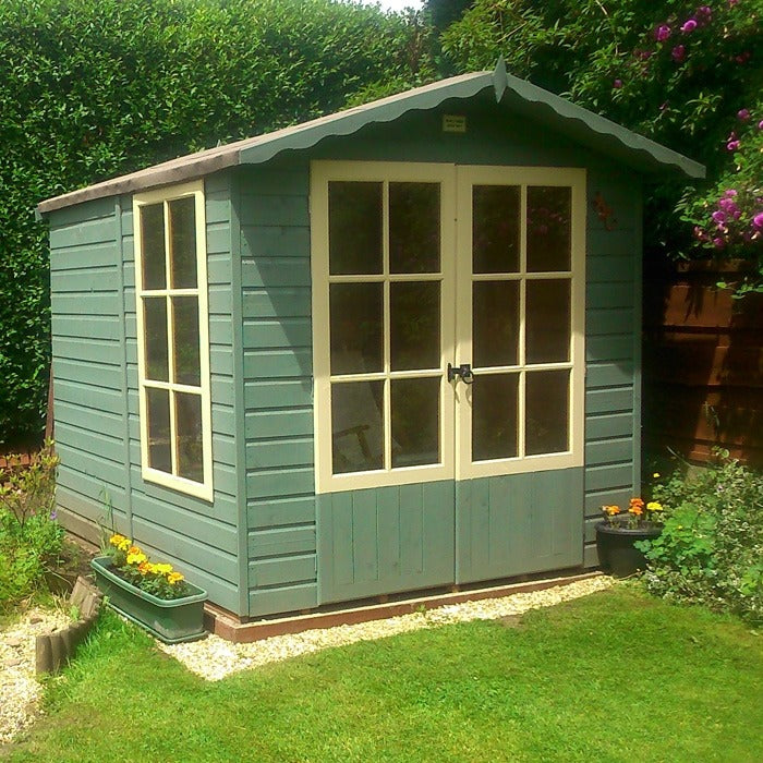 Loxley 7' x 7' Kingswood Summer House | Sheds.co.uk