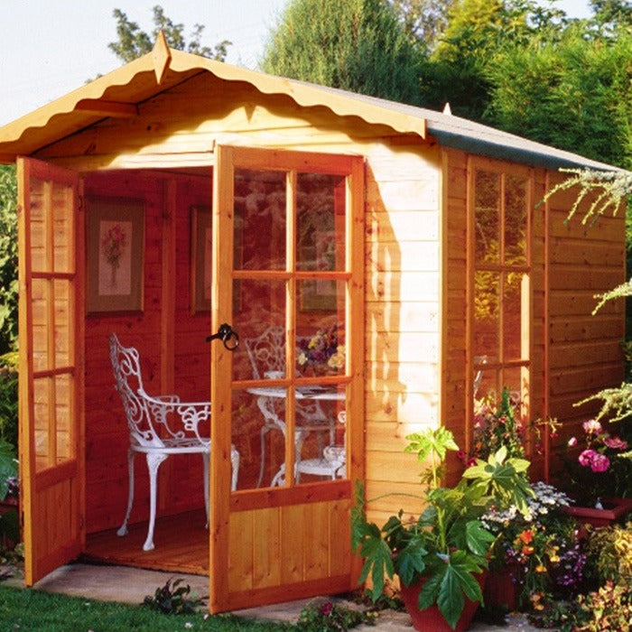 Loxley 7' x 7' Kingswood Summer House | Sheds.co.uk