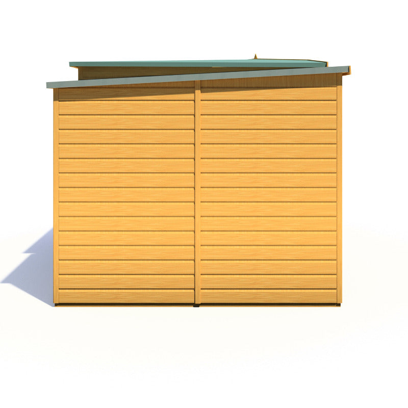 Loxley 8' x 12' Oxhill Corner Summer House With Side Shed | Sheds.co.uk