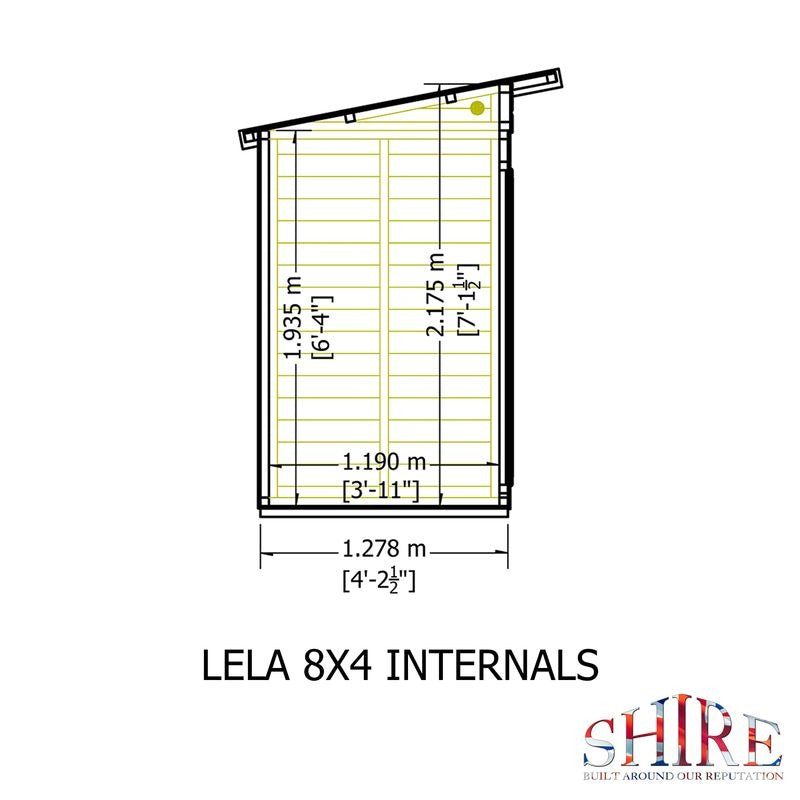 Loxley 8' x 4' Stanton Summer House | Sheds.co.uk