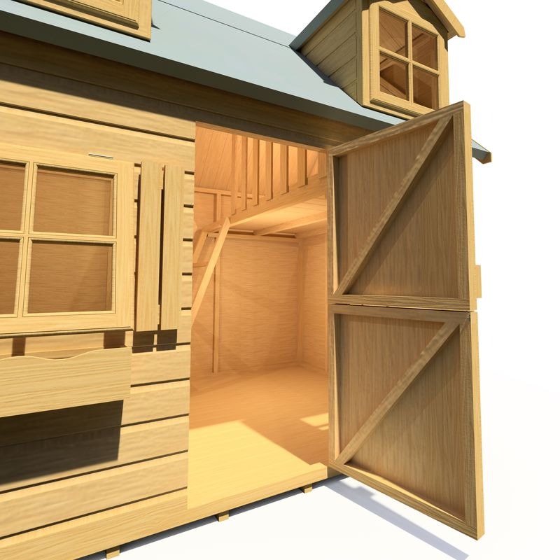 Loxley 8' x 6' Jam Playhouse | Sheds.co.uk
