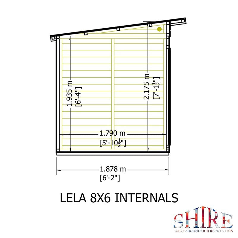 Loxley 8' x 6' Stanton Summer House | Sheds.co.uk