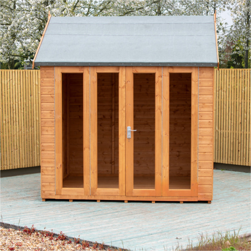 Loxley 8' x 8' Dawlish Summer House | Sheds.co.uk