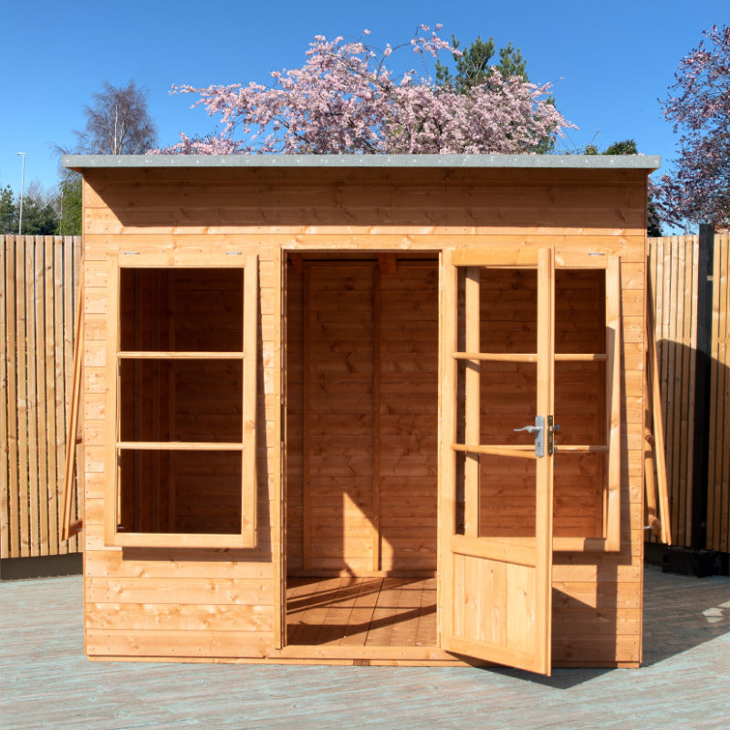 Loxley 8' x 8' Helston Summer House | Sheds.co.uk