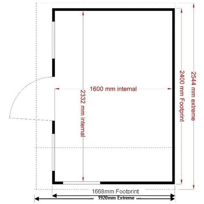 Loxley 8' x 6' Lollipop Playhouse | Sheds.co.uk