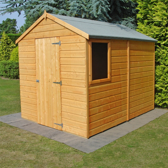 Loxley 6' x 8' Shiplap Apex Shed | Sheds.co.uk