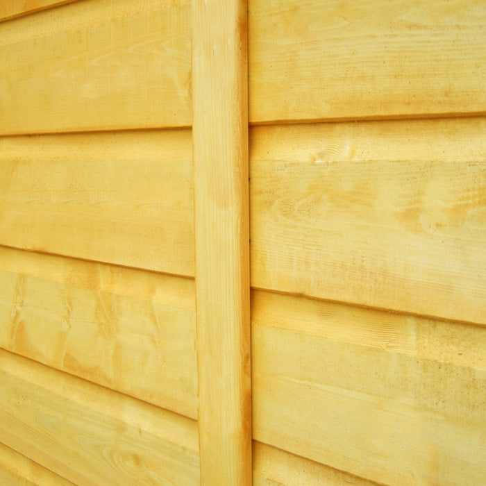 Loxley 6' x 8' Shiplap Apex Shed | Sheds.co.uk