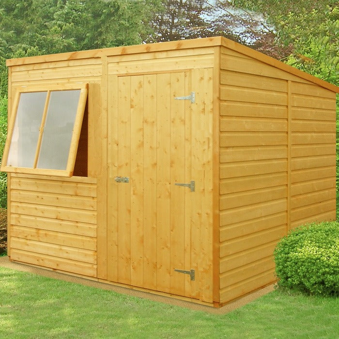 Loxley 8' x 6' Shiplap Pent Shed | Sheds.co.uk