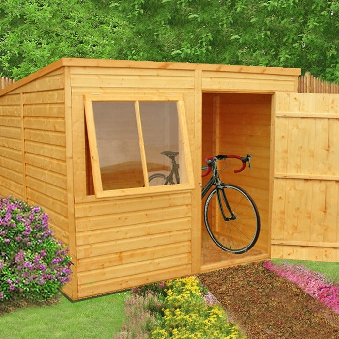 Loxley 8' x 6' Shiplap Pent Shed | Sheds.co.uk