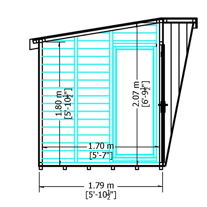 Loxley 8' x 6' Chalford Summer House | Sheds.co.uk