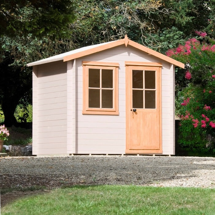 Loxley 2.1m x 2.1m Bexley Log Cabin - 19mm | Sheds.co.uk