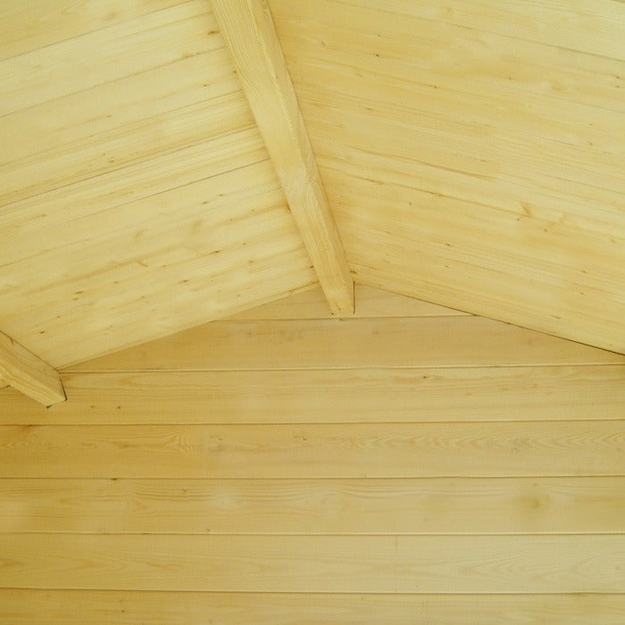 Loxley 2.7m x 2.7m Bexley Log Cabin - 19mm | Sheds.co.uk
