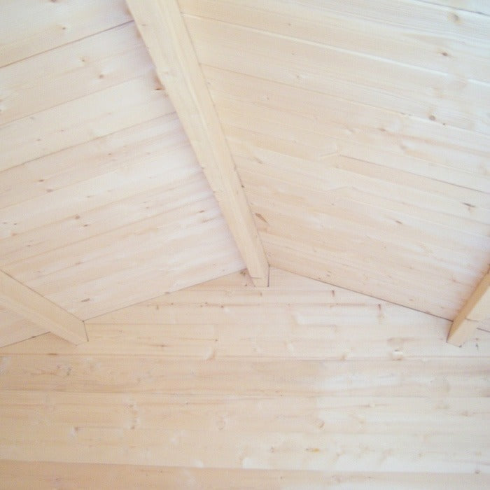 Loxley 2.7m x 2.7m Coulsdon Log Cabin - 19mm | Sheds.co.uk