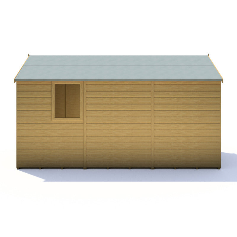 Loxley 6' x 12' Double Door Shiplap Apex Shed | Sheds.co.uk