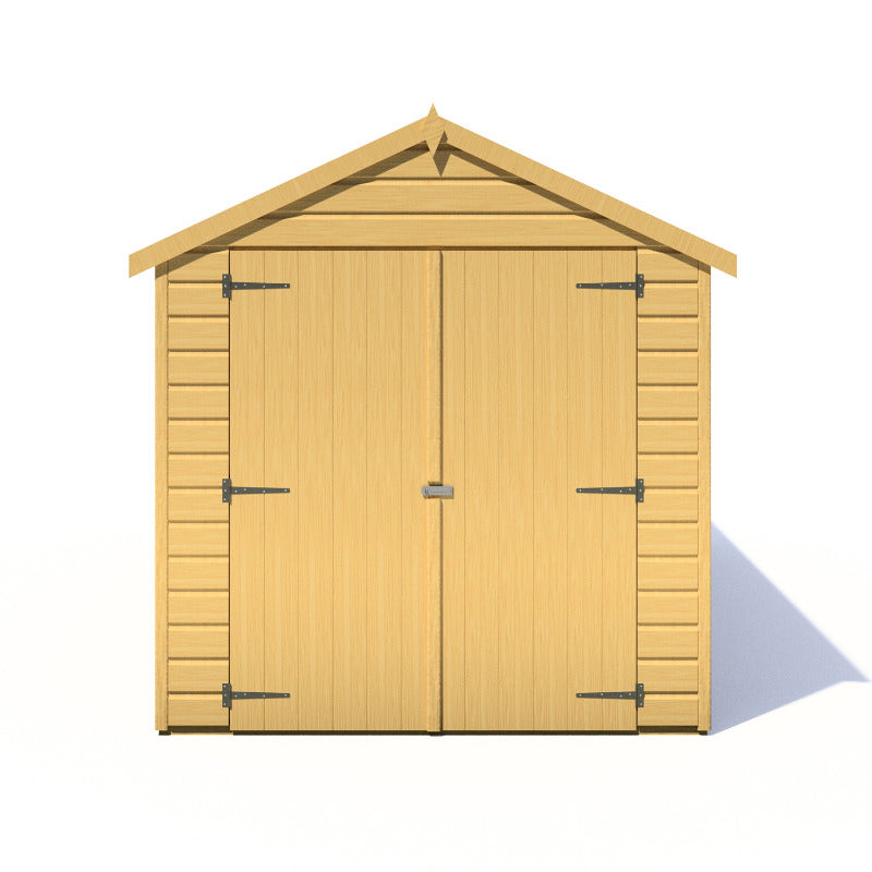 Loxley 6' x 12' Double Door Shiplap Apex Shed | Sheds.co.uk