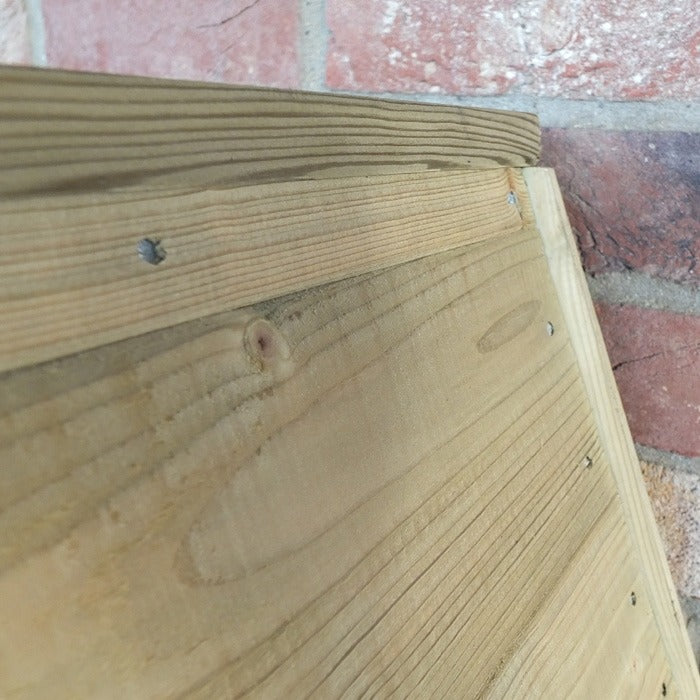 Loxley Large Tongue and Groove Triangular Log Store | Sheds.co.uk