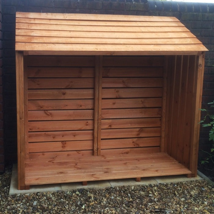 Loxley Lean To Log Store | Sheds.co.uk