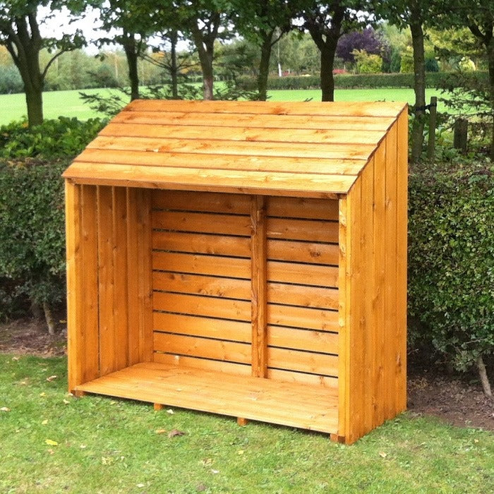 Loxley Lean To Log Store | Sheds.co.uk
