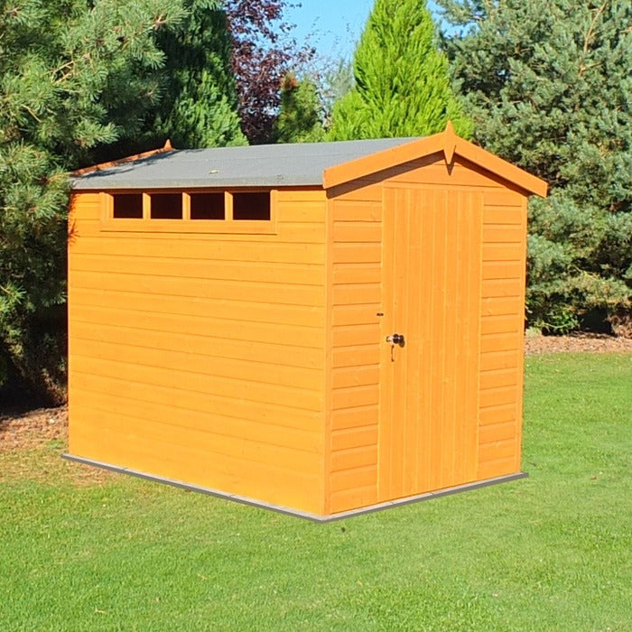 Loxley 6' x 8' Shiplap Apex Security Shed | Sheds.co.uk