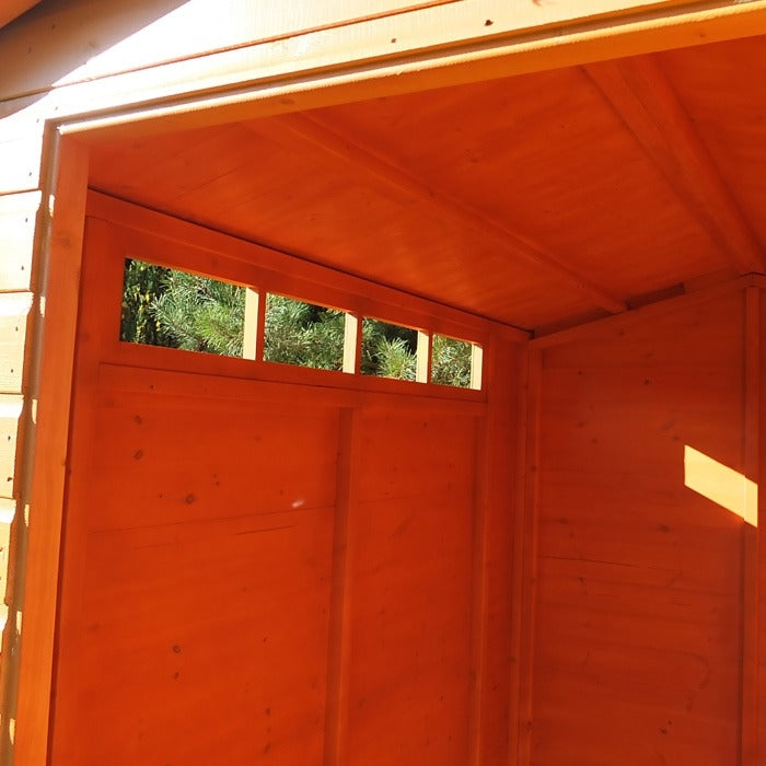 Loxley 6' x 8' Shiplap Apex Security Shed | Sheds.co.uk