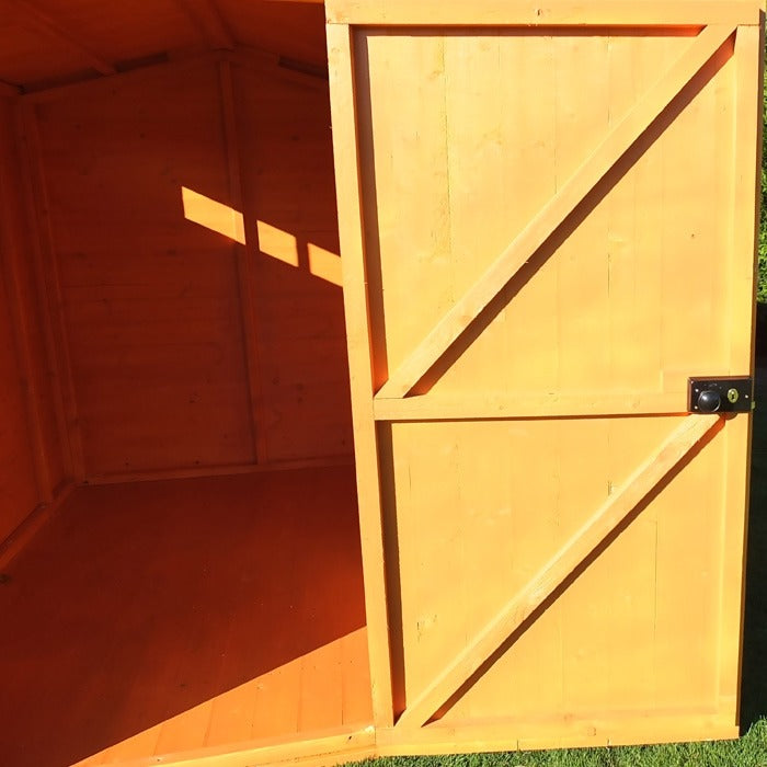Loxley 6' x 8' Shiplap Apex Security Shed | Sheds.co.uk