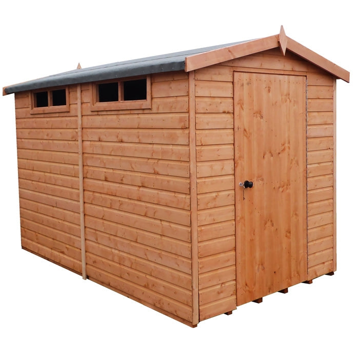 Loxley 8' x 10' Shiplap Apex Security Shed | Sheds.co.uk