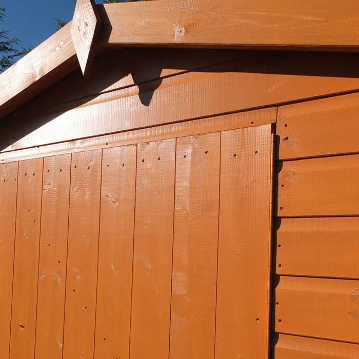 Loxley 6' x 8' Shiplap Apex Security Shed | Sheds.co.uk
