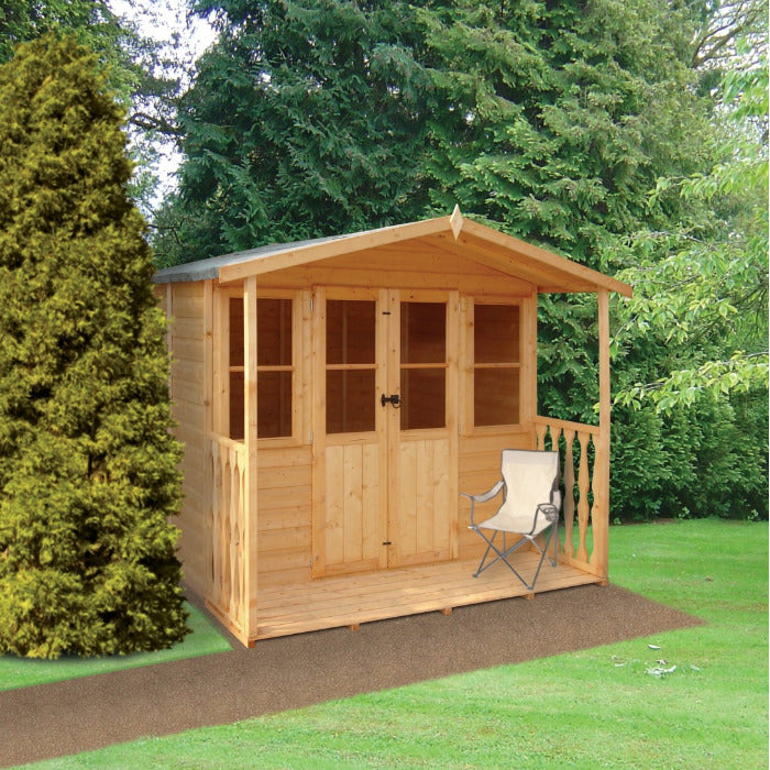 Loxley 7' x 7' Grasmere Summer House | Sheds.co.uk