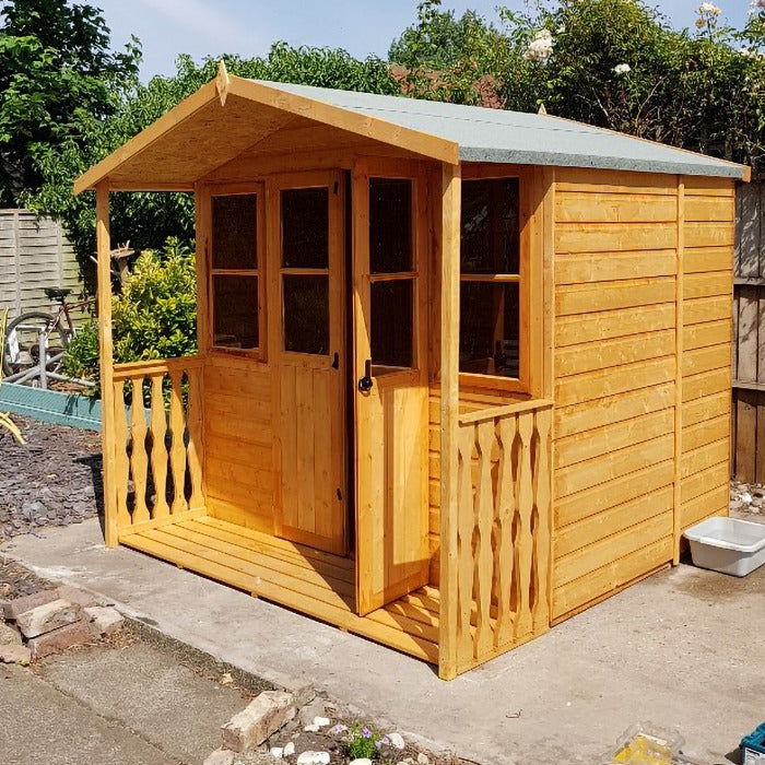 Loxley 7' x 7' Grasmere Summer House | Sheds.co.uk