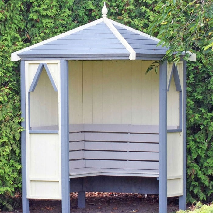 Loxley Venus Corner Arbour | Sheds.co.uk