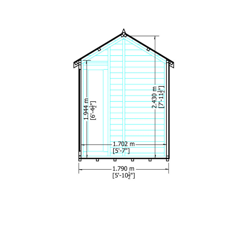 Loxley 10' x 6' Dawlish Summer House | Sheds.co.uk