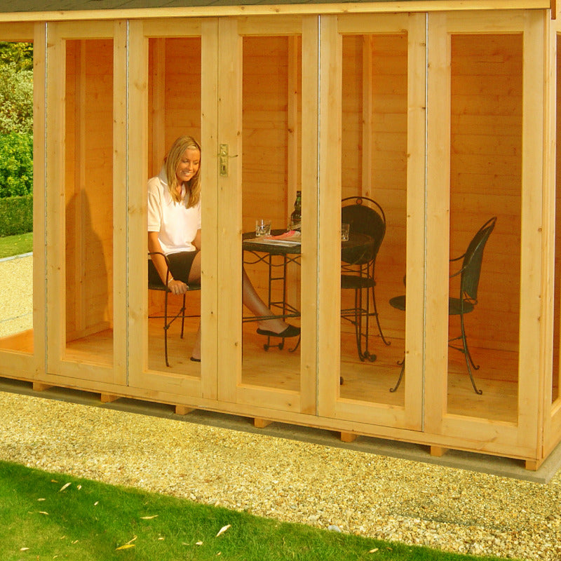 Loxley 10' x 6' Dawlish Summer House | Sheds.co.uk