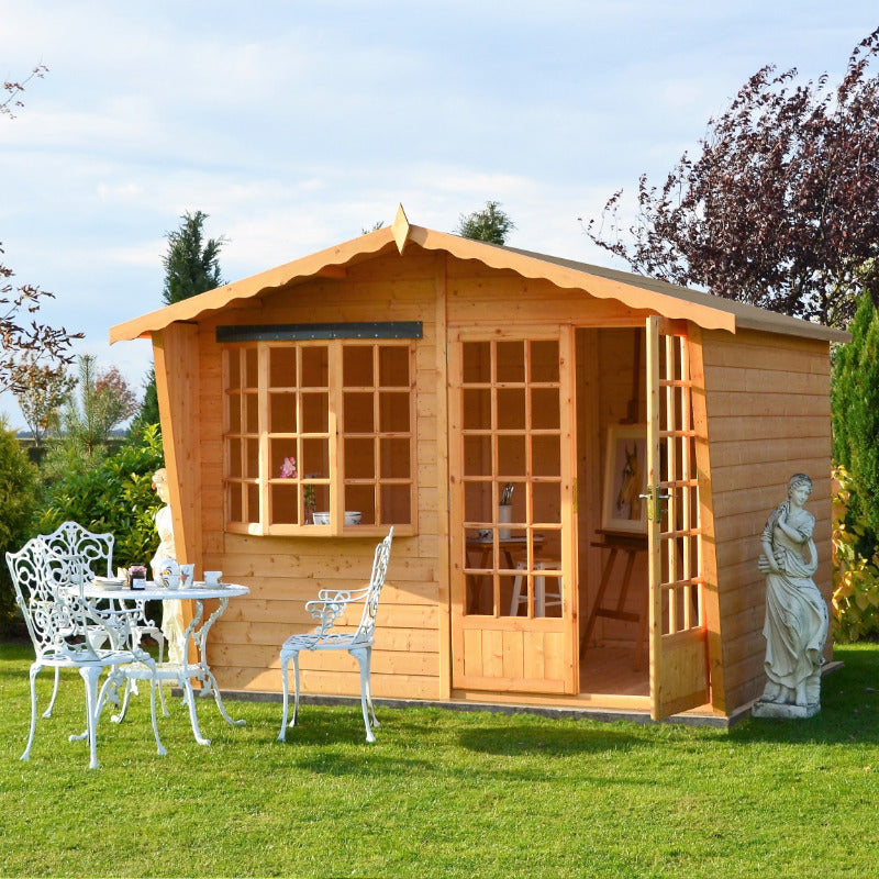 Loxley 10' x 8' Dover Summer House | Sheds.co.uk