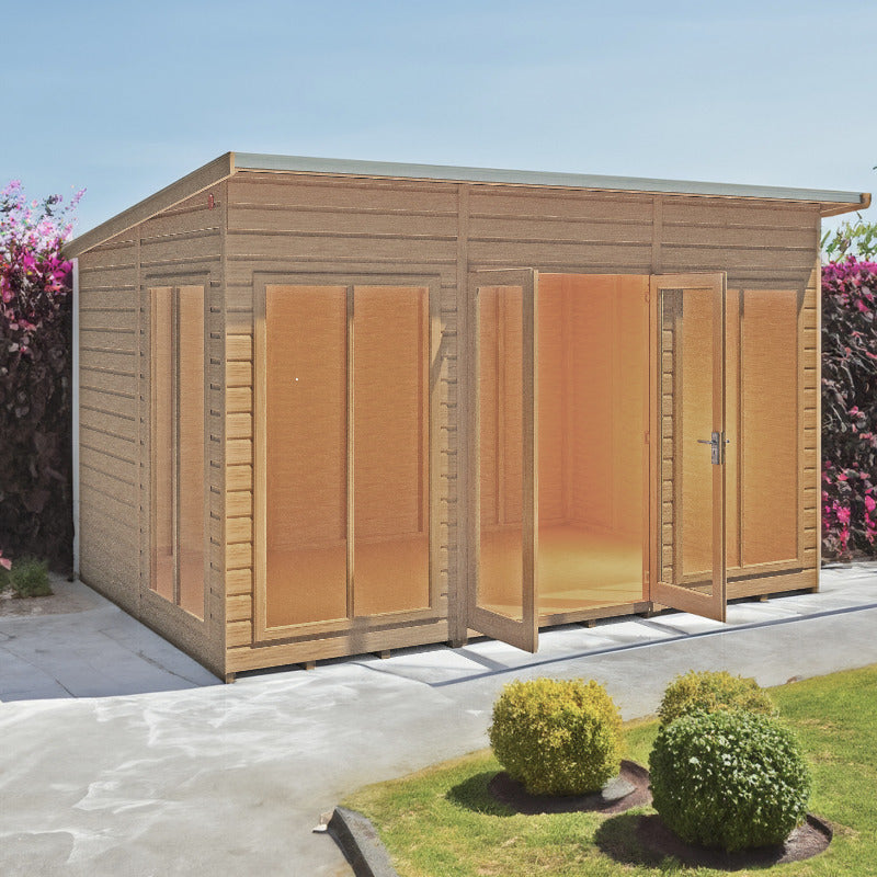 Loxley 12' x 8' Stanton Summer House | Sheds.co.uk