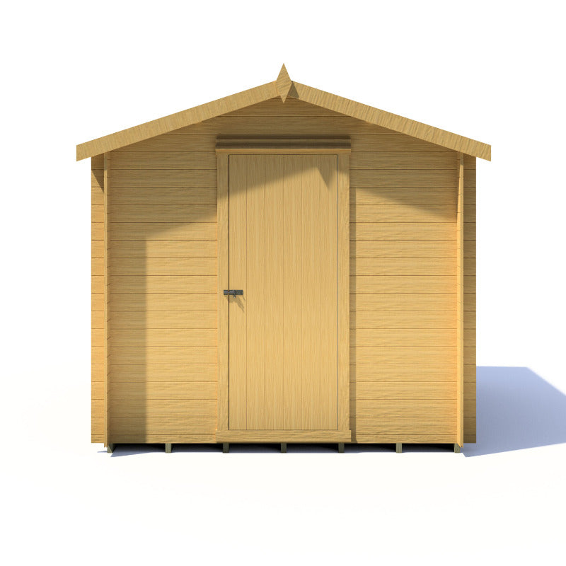 Loxley 2.4m x 2.4m Bampton Log Cabin - 19mm | Sheds.co.uk