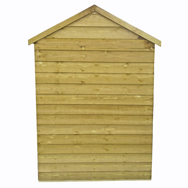 Loxley 4' x 3' Pressure Treated Overlap Double Door Apex Shed | Sheds.co.uk