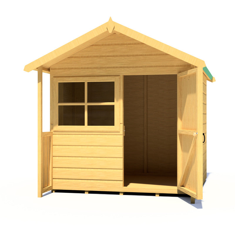 Loxley 5' x 4' Marshmallow Playhouse | Sheds.co.uk